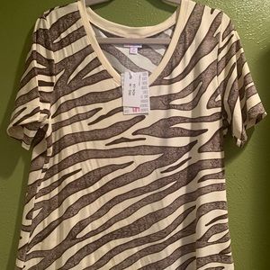 LuLaRoe Zebra Print Medium Iris
